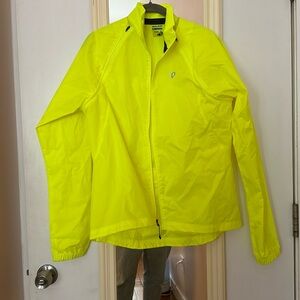 Neon Pearl Izumi windbreaker convertible jacket vest NWOT